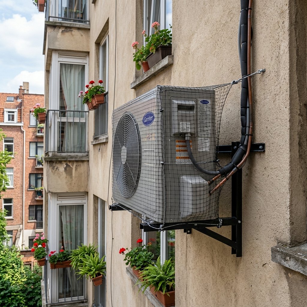 AC Unit Bird Protection Net – Prevents Nesting