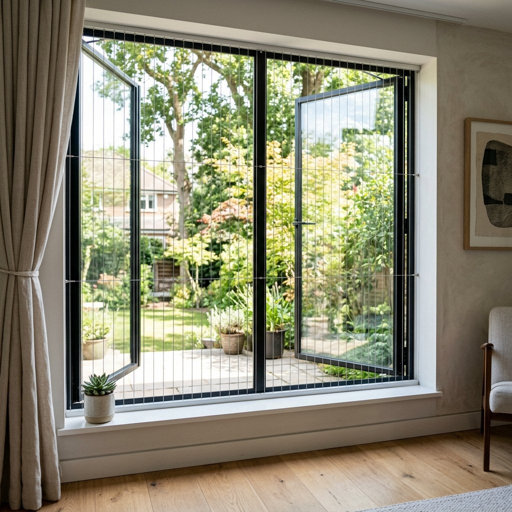 Window Invisible Grill – Anti-Burglary Security